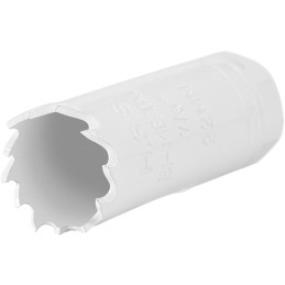 Dviejų metalų skylių pjūklo grąžtas metaliniam medienos plastikui sk. 22 mm