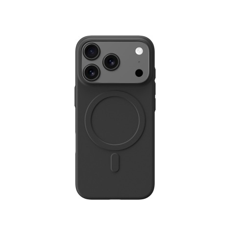 
„iPhone 17 Pro Max“ minimalus „Air MagSafe“ dėklas – juodas
