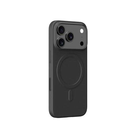 
„iPhone 17 Pro Max“ minimalus „Air MagSafe“ dėklas – juodas
