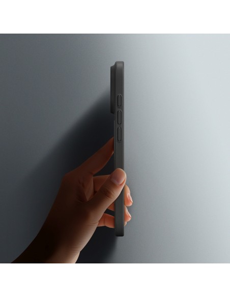 
„iPhone 17 Pro Max“ minimalus „Air MagSafe“ dėklas – juodas

