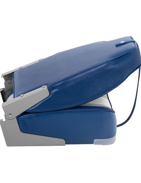 Fotelio sulankstoma sėdynė motorinei valčiai 36 x 43 x 60 cm balta-pilka-mėlyna Fotelio sulankstoma sėdynė motorinei valčiai 36 x 43 x 60 cm balta-pilka-mėlyna