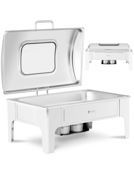 Makaronų maisto šildytuvas su dangteliu ir langeliu GN 1/1 8,5 l