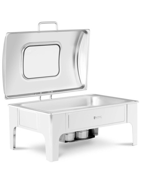 Makaronų maisto šildytuvas su dangteliu ir langeliu GN 1/1 8,5 l