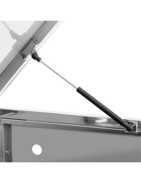 Dvigubas šiukšliadėžės dangtis su apvaliomis skylutėmis PLIENAS 2x 240 l Dvigubas šiukšliadėžės dangtis su apvaliomis skylutėmis PLIENAS 2x 240 l