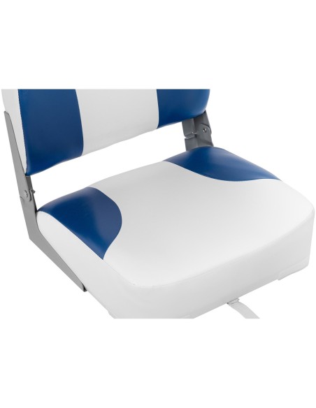 Fotelio sulankstoma sėdynė motorinei valčiai 44 x 45 x 44 cm balta-mėlyna 2 vnt. Fotelio sulankstoma sėdynė motorinei valčiai 44 x 45 x 44 cm balta-mėlyna 2 vnt.