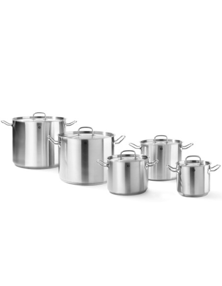 Kitchen Line aukštas puodas su dangčiu 2,8 l sk. 160 x 140 h – Hendi 837108 Kitchen Line aukštas puodas su dangčiu 2,8 l sk. 160 x 140 h – Hendi 837108