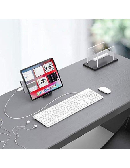 Prijungimo stotelė Apple iPad Pro HUB adapteriui USB Type C 4in1 60W PD black Prijungimo stotelė Apple iPad Pro HUB adapteriui USB Type C 4in1 60W PD black