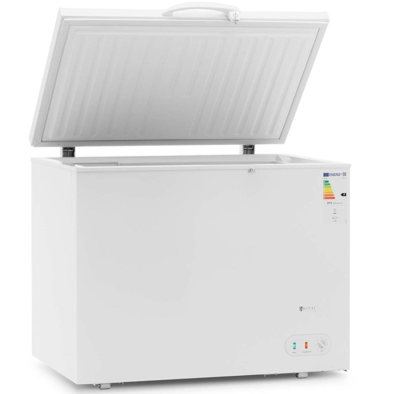 Užrakinamas krūtinės šaldiklis 1 krepšelis 269 L 63 W