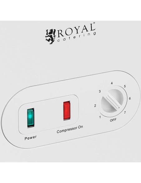 Užrakinamas krūtinės šaldiklis 1 krepšelis 269 L 63 W