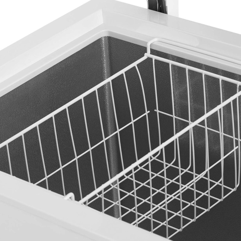 Užrakinamas krūtinės šaldiklis 1 krepšelis 269 L 63 W