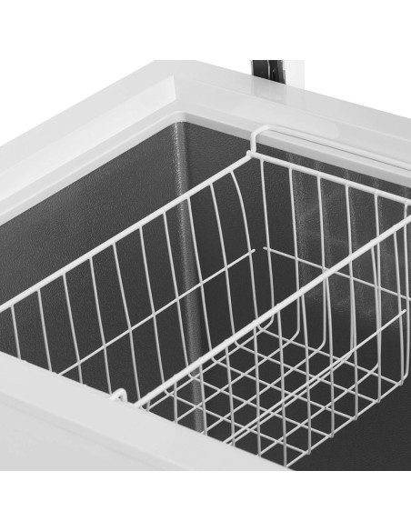 Užrakinamas krūtinės šaldiklis 1 krepšelis 269 L 63 W