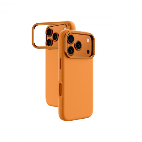 
„iPhone 17 Pro Glamour“ dėklas – oranžinis
