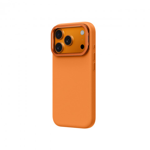 
„iPhone 17 Pro Glamour“ dėklas – oranžinis
