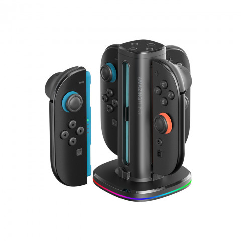 
Nintendo Switch 2 valdiklio įkrovimo stotelė - juoda
