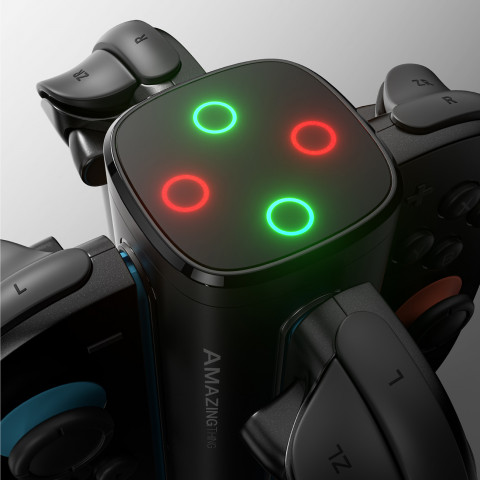 
Nintendo Switch 2 valdiklio įkrovimo stotelė - juoda
