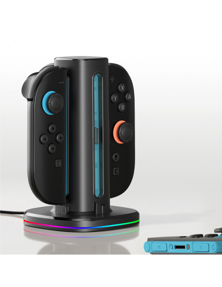 
Nintendo Switch 2 valdiklio įkrovimo stotelė - juoda
