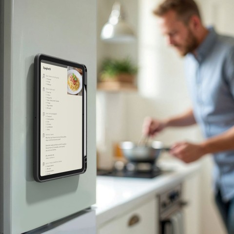 
„iPad Air M3 13“ dėklas su „Titan Pro Mag“ stovu – juodas
