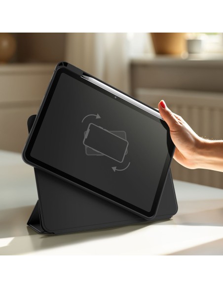 
„iPad Air M3 13“ dėklas su „Titan Pro Mag“ stovu – juodas
