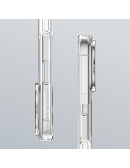 
„iPhone 17 Pro Max Titan Pro MagSafe“ dėklas – skaidrus
