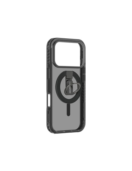 
„iPhone 17 Pro Max Titan Pro Grip Ring Set“ „MagSafe“ dėklas – juodas
