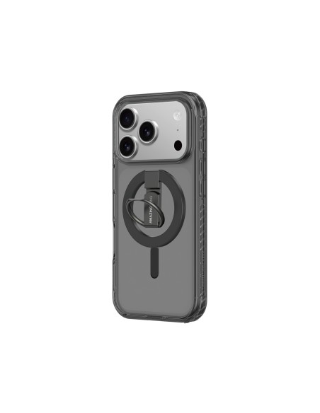 
„iPhone 17 Pro Max Titan Pro Grip Ring Set“ „MagSafe“ dėklas – juodas
