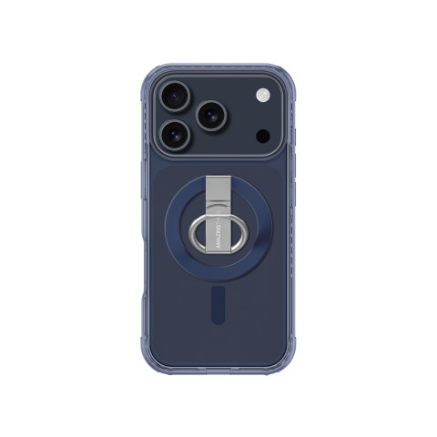 
„iPhone 17 Pro Max Titan Pro Grip Ring Set“ „MagSafe“ dėklas – mėlynas
