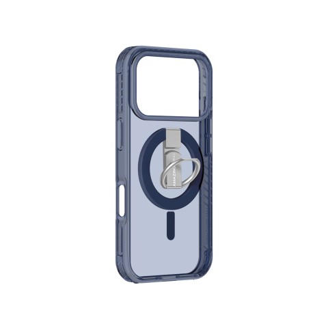 
„iPhone 17 Pro Max Titan Pro Grip Ring Set“ „MagSafe“ dėklas – mėlynas
