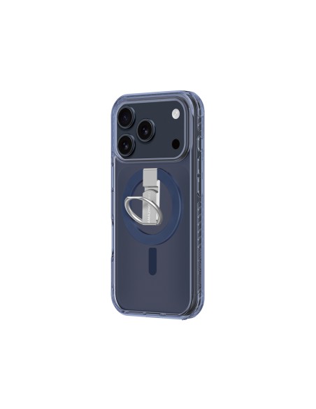 
„iPhone 17 Pro Max Titan Pro Grip Ring Set“ „MagSafe“ dėklas – mėlynas
