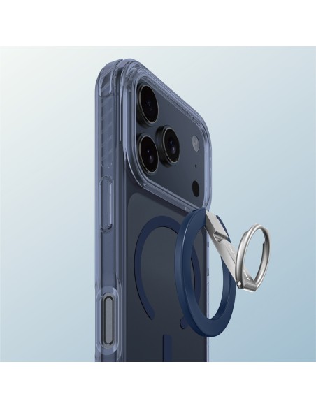 
„iPhone 17 Pro Max Titan Pro Grip Ring Set“ „MagSafe“ dėklas – mėlynas
