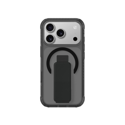 
„iPhone 17 Pro Titan Pro“ laikiklio „MagSafe“ galinis dėklas – juodas
