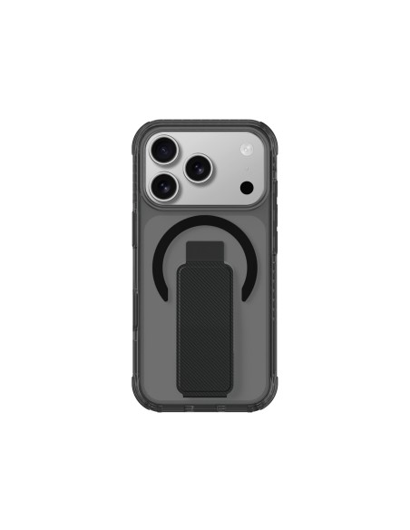 
„iPhone 17 Pro Titan Pro“ laikiklio „MagSafe“ galinis dėklas – juodas
