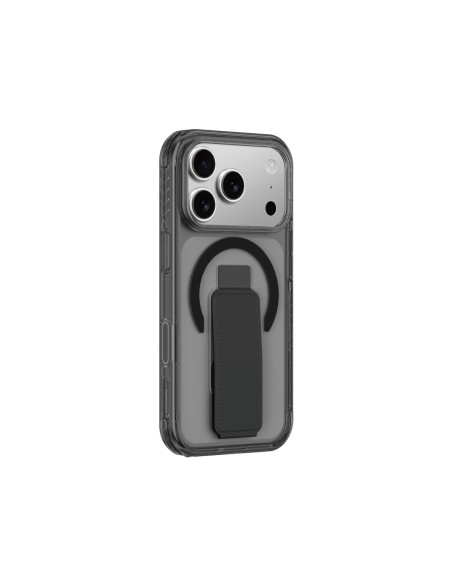 
„iPhone 17 Pro Titan Pro“ laikiklio „MagSafe“ galinis dėklas – juodas
