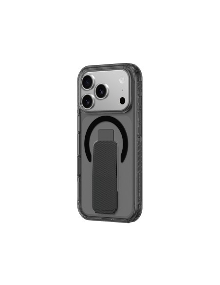 
„iPhone 17 Pro Titan Pro“ laikiklio „MagSafe“ galinis dėklas – juodas
