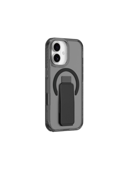 
„iPhone 17 Titan Pro“ laikiklio „MagSafe“ galinis dėklas – juodas
