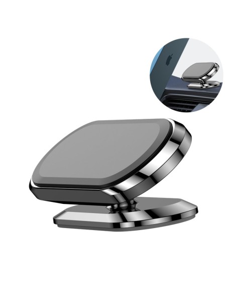 Magnetinis automobilinis telefono laikiklis tamsiai pilkas Magnetinis automobilinis telefono laikiklis tamsiai pilkas