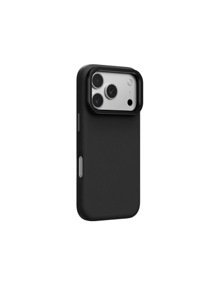 
„Glamour iPhone 17 Pro“ dėklas su stovu – juodas
