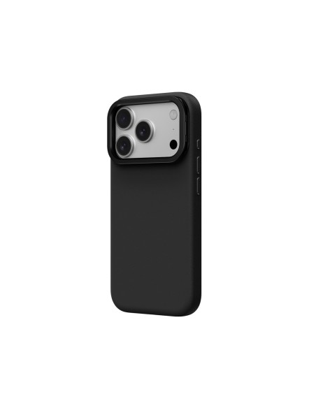 
„Glamour iPhone 17 Pro“ dėklas su stovu – juodas
