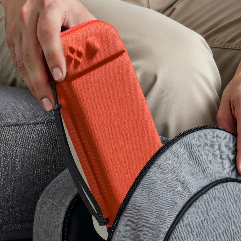 
Apsauginis dėklas, skirtas „Nintendo Switch 2“ ir priedams – raudonas
