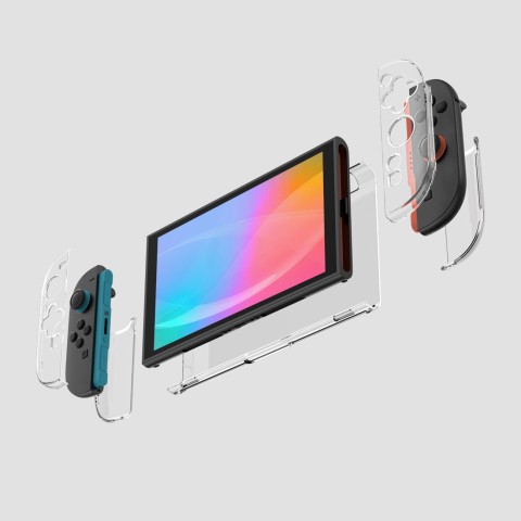 
Apsauginis dėklas „Nintendo Switch 2“ konsolei – skaidrus
