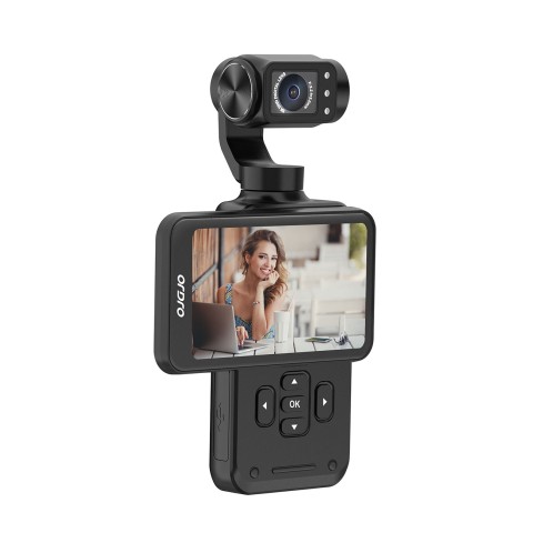 
3 ašių stabilizatoriaus kamera, skirta „Vlog“, „YouTube“, „Pocket M5 5K“, 3,5 colio IPS
