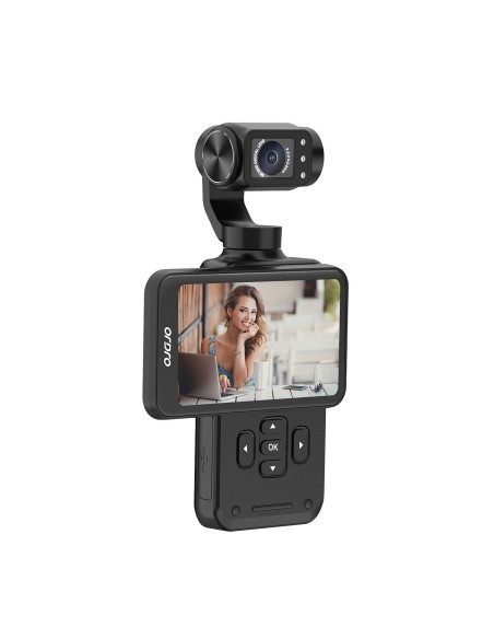 
3 ašių stabilizatoriaus kamera, skirta „Vlog“, „YouTube“, „Pocket M5 5K“, 3,5 colio IPS
