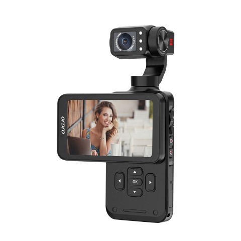 
3 ašių stabilizatoriaus kamera, skirta „Vlog“, „YouTube“, „Pocket M5 5K“, 3,5 colio IPS
