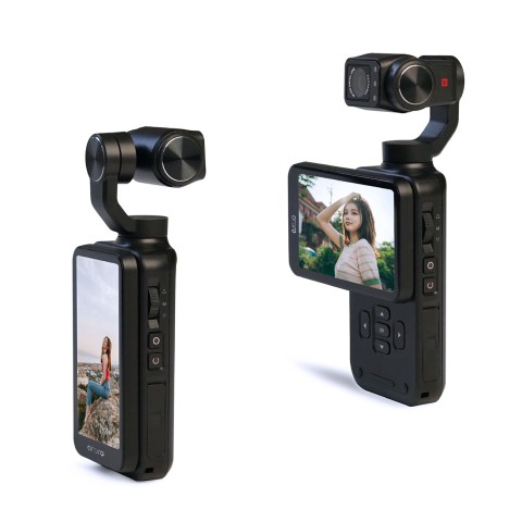 
3 ašių stabilizatoriaus kamera, skirta „Vlog“, „YouTube“, „Pocket M5 5K“, 3,5 colio IPS
