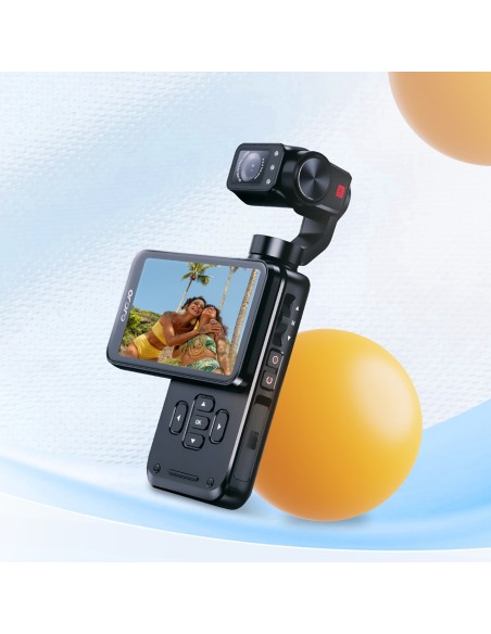 
3 ašių stabilizatoriaus kamera, skirta „Vlog“, „YouTube“, „Pocket M5 5K“, 3,5 colio IPS
