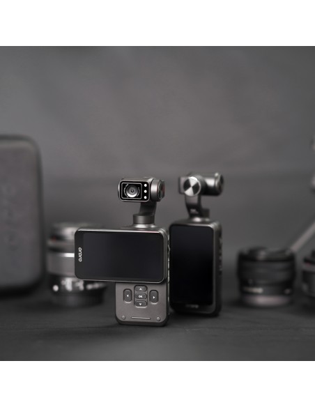 
3 ašių stabilizatoriaus kamera, skirta „Vlog“, „YouTube“, „Pocket M5 5K“, 3,5 colio IPS
