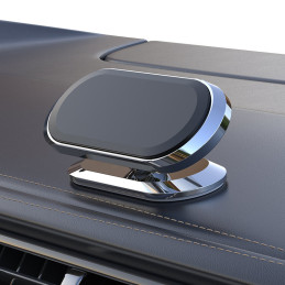 Magnetinis automobilinis telefono laikiklis tamsiai pilkas