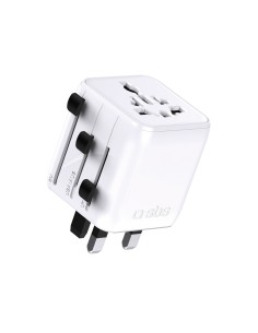 
Kelioninis adapteris ES JK JAV AUS lizdo adapteris – baltas
