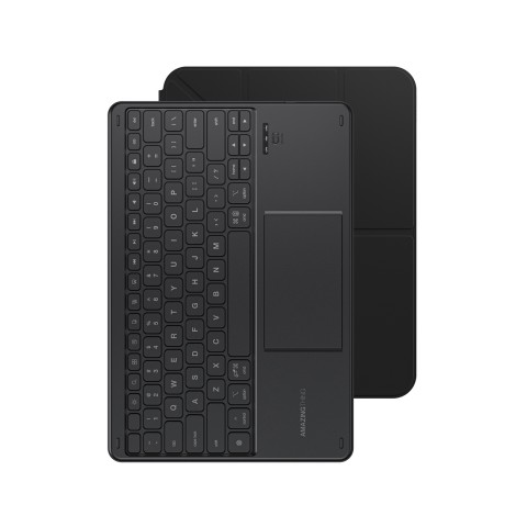 
Dėklas su jutikliniu skydeliu ir klaviatūra, skirtas „iPad 11& 39 & 39 2025“ – juodas
