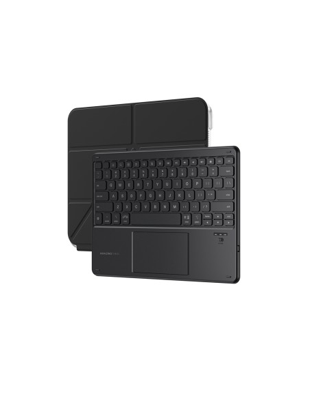 
Dėklas su jutikliniu skydeliu ir klaviatūra, skirtas „iPad 11& 39 & 39 2025“ – juodas
