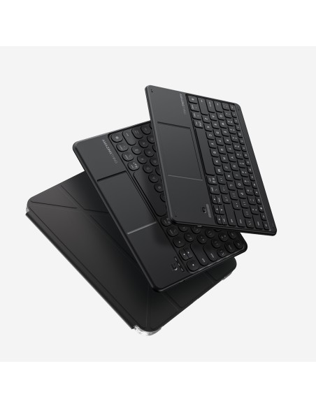 
Dėklas su jutikliniu skydeliu ir klaviatūra, skirtas „iPad 11& 39 & 39 2025“ – juodas
